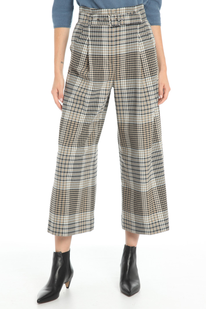 Wide leg wool trousers Intrend Wide leg wool trousers Intrend