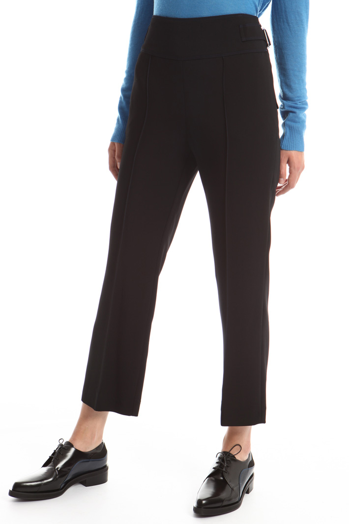 High waist cropped trousers Intrend High waist cropped trousers Intrend