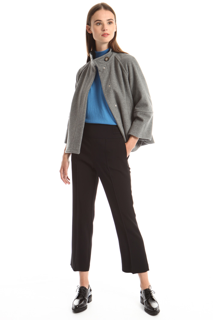 High waist cropped trousers Intrend High waist cropped trousers Intrend
