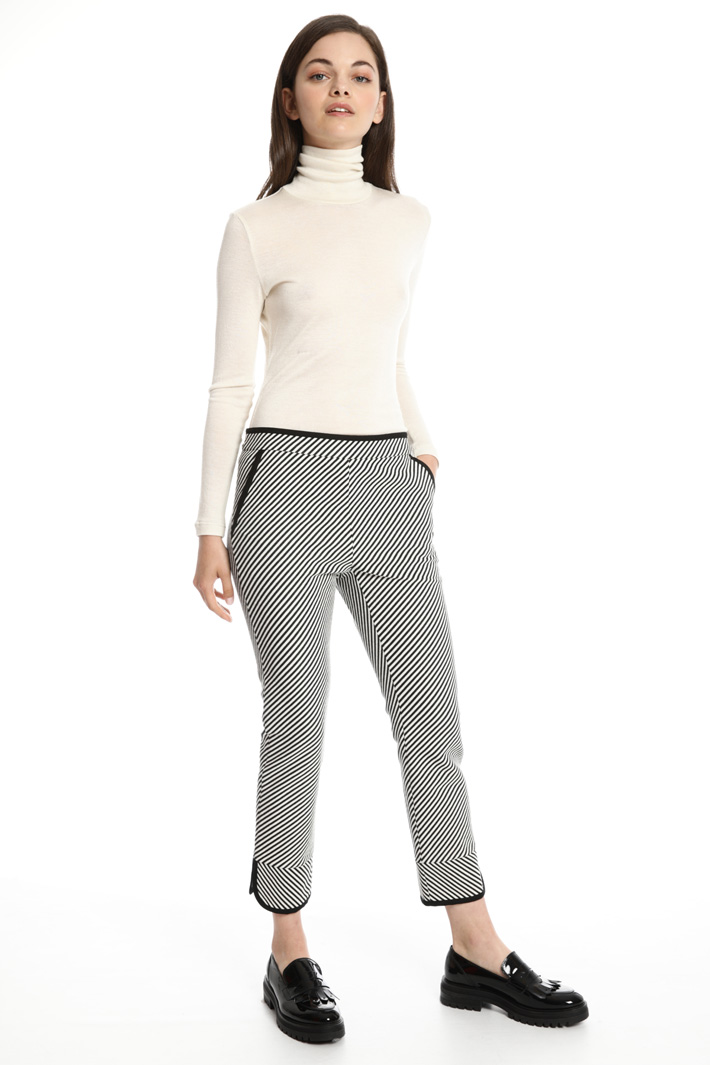 Jacquard trousers Intrend Jacquard trousers Intrend