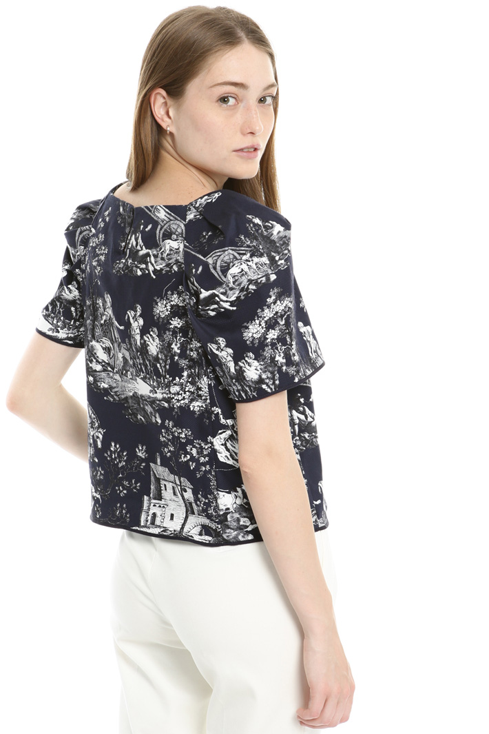 Cotton pique top Intrend Cotton pique top Intrend