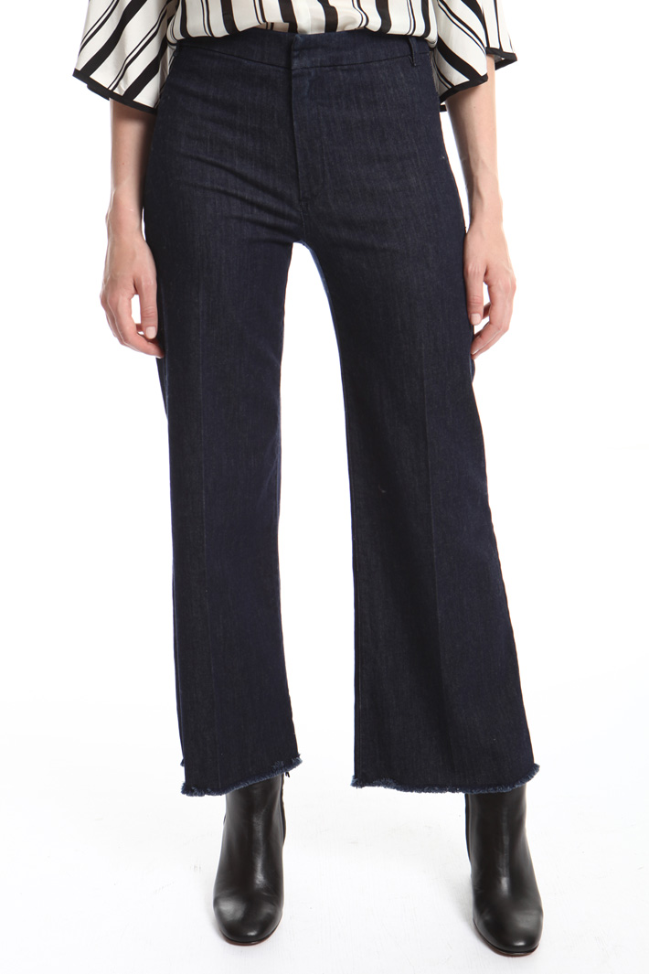 Fringed jeans Intrend Fringed jeans Intrend