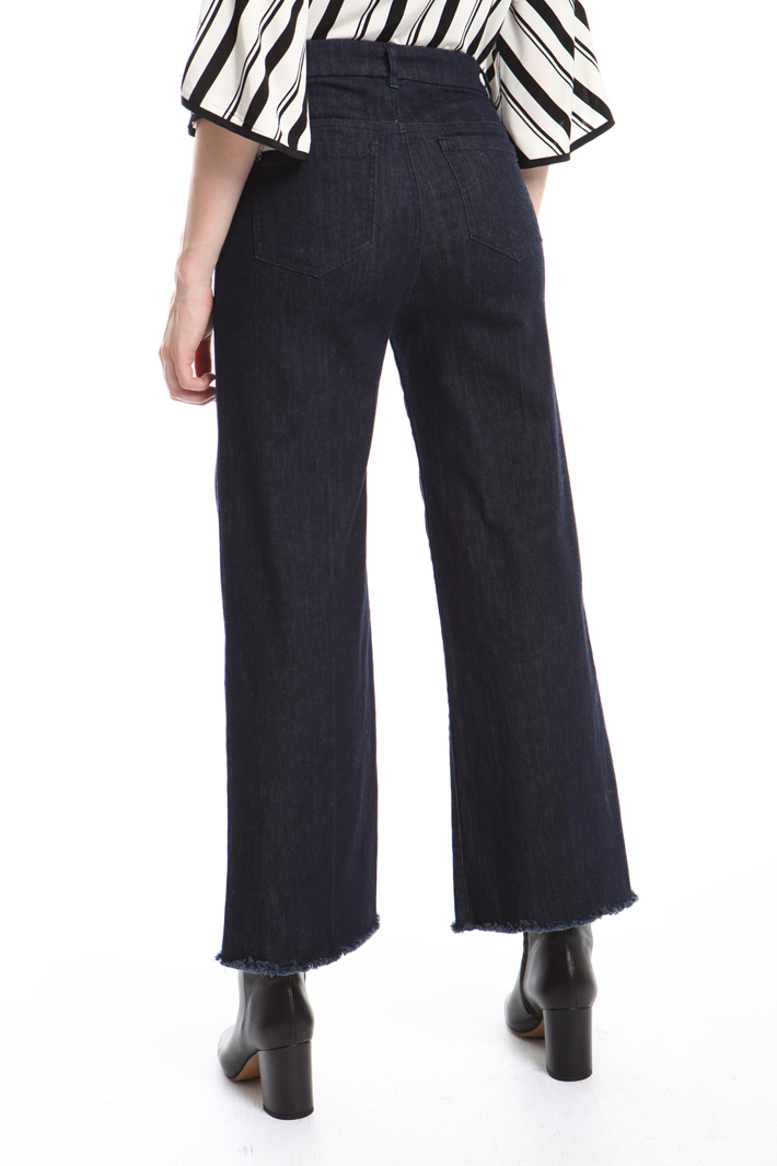 Fringed jeans Intrend Fringed jeans Intrend