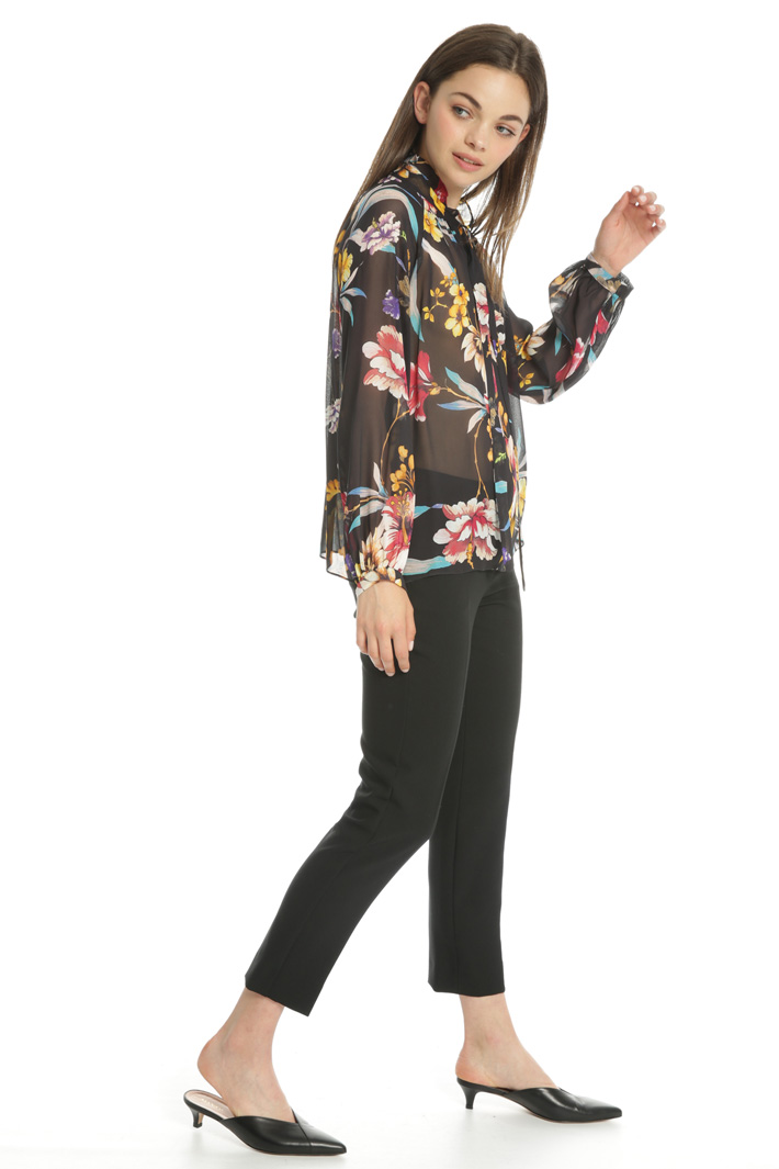 Printed georgette blouse Intrend Printed georgette blouse Intrend