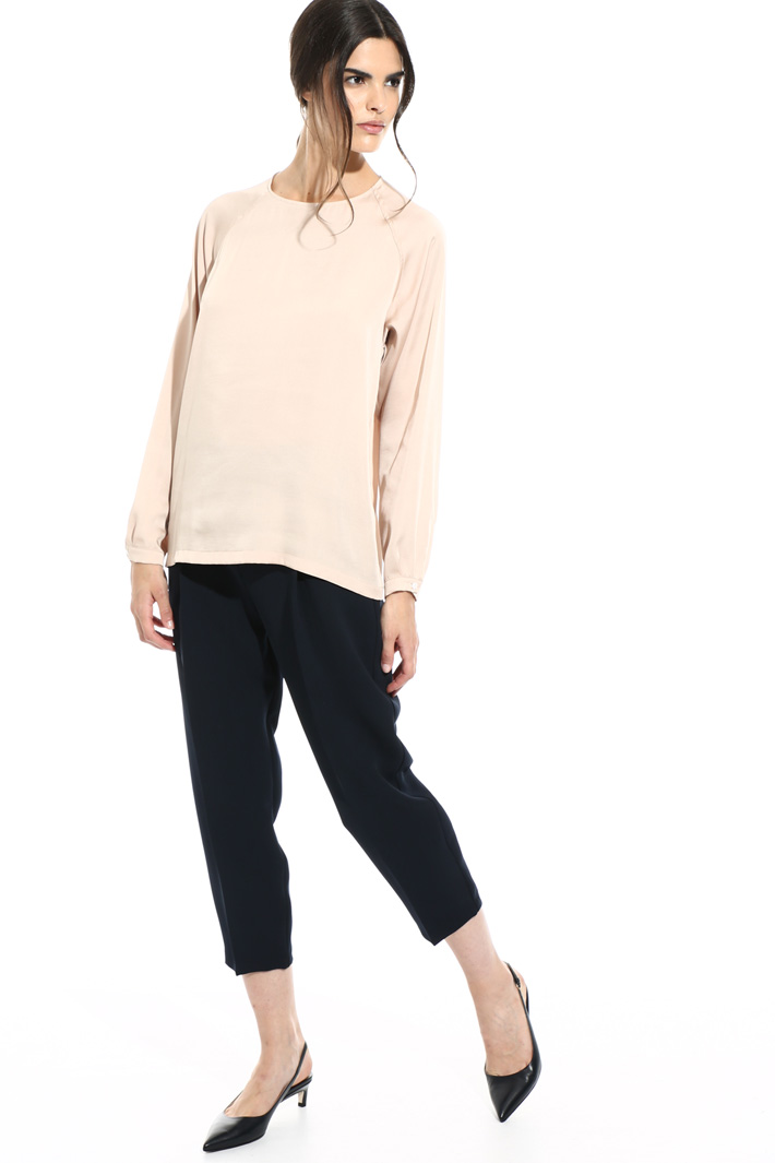 Fluid satin blouse Intrend Fluid satin blouse Intrend