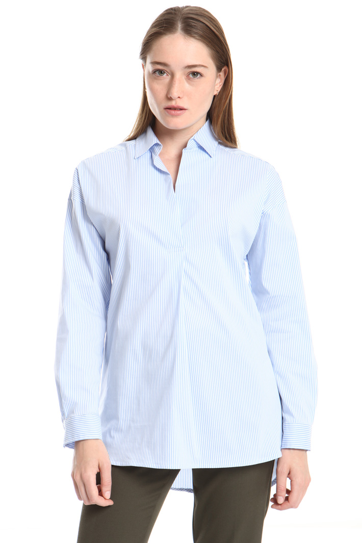 Yarn-dyed poplin shirt Intrend Yarn-dyed poplin shirt Intrend