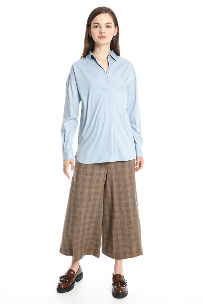 Cotton popli shirt Intrend Cotton popli shirt Intrend