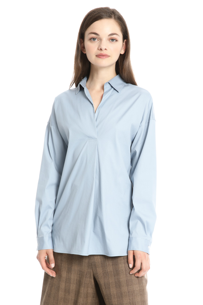 Cotton popli shirt Intrend Cotton popli shirt Intrend