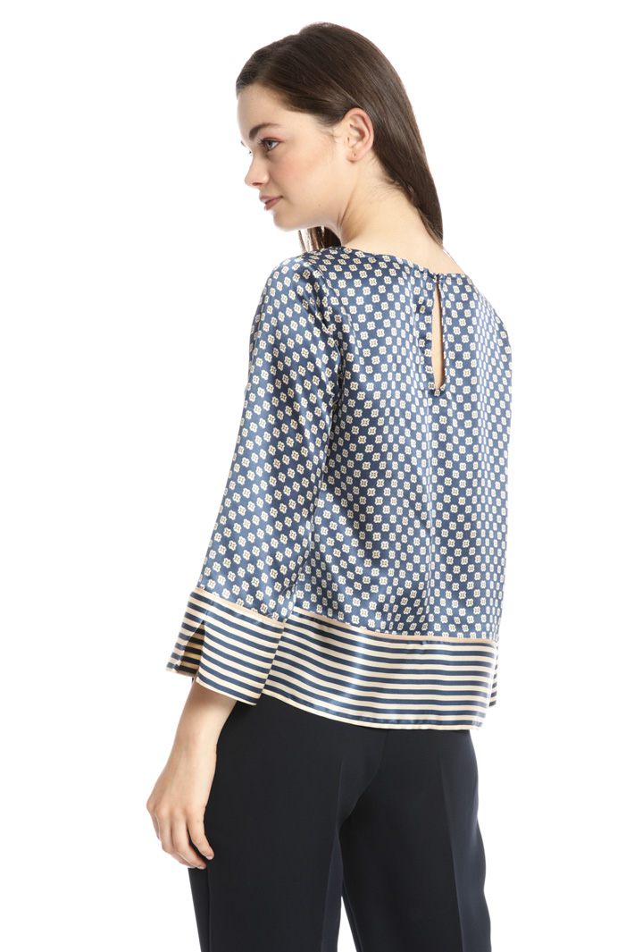 Blusa in raso di seta Intrend Blusa in raso di seta Intrend