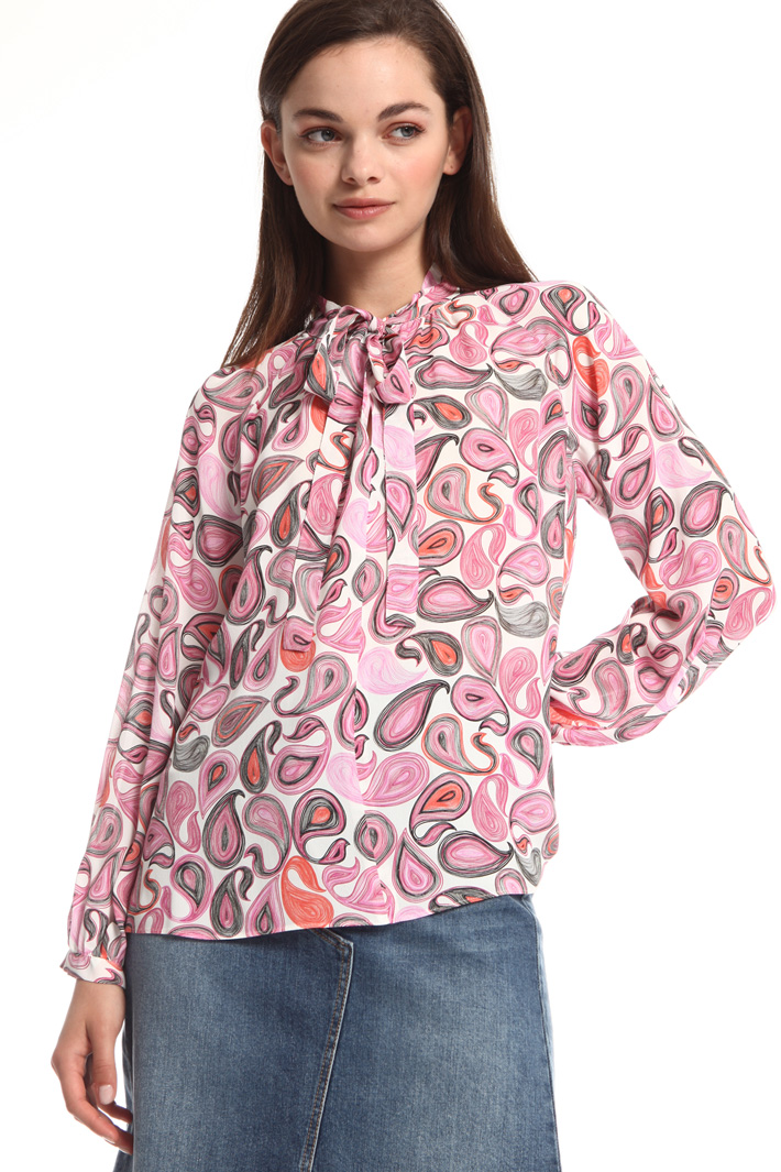 Fantasy print georgette blouse Intrend Fantasy print georgette blouse Intrend