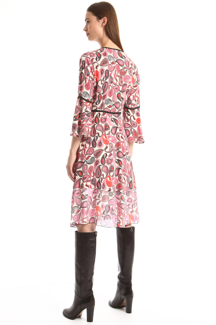Printed viscose dress Intrend Printed viscose dress Intrend