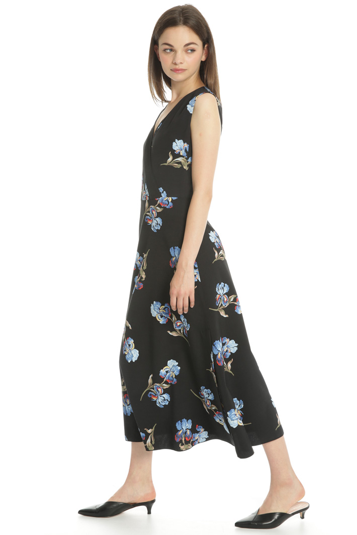 Printed midi dress Intrend Printed midi dress Intrend