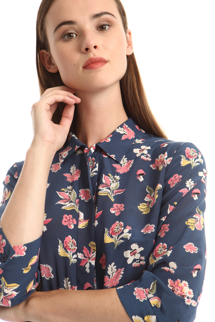 Belted fluid dress Intrend Belted fluid dress Intrend