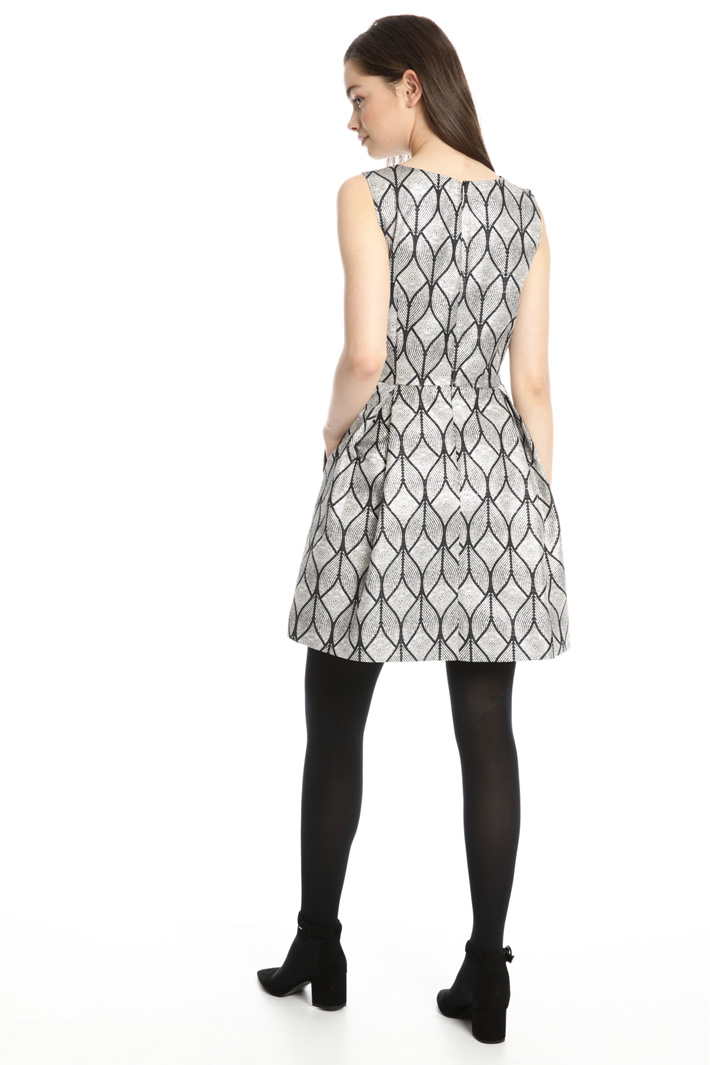 Lurex-effect short dress Intrend Lurex-effect short dress Intrend