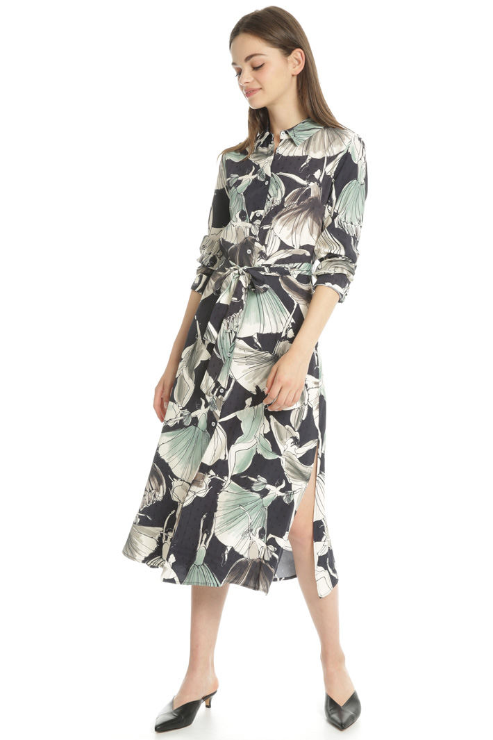 Fluid chemisier dress Intrend Fluid chemisier dress Intrend