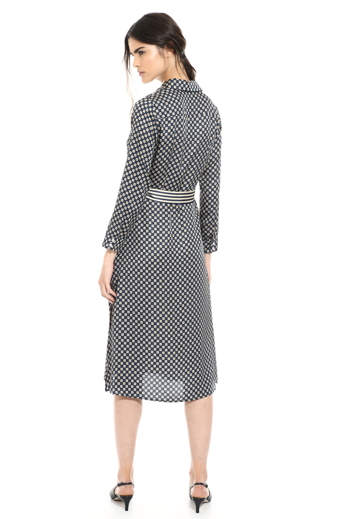 Abito chemisier in twill Abito chemisier in twill