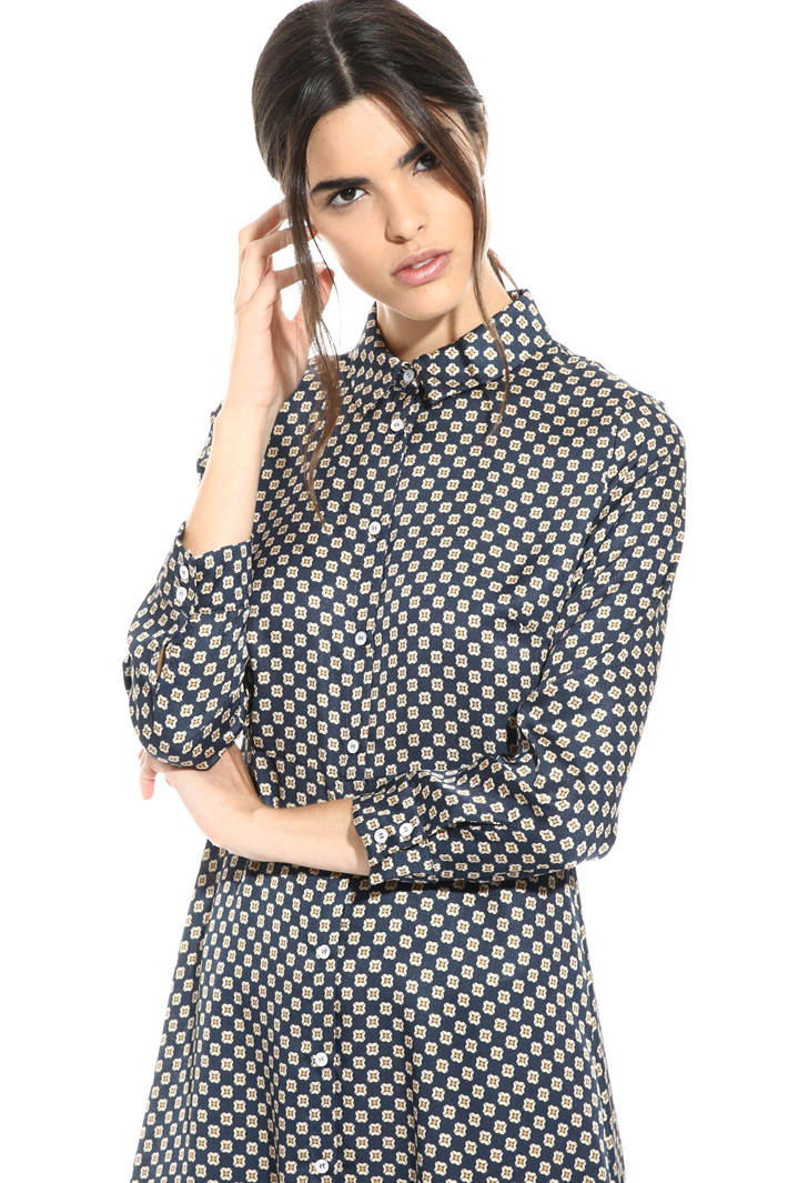 Abito chemisier in twill Abito chemisier in twill