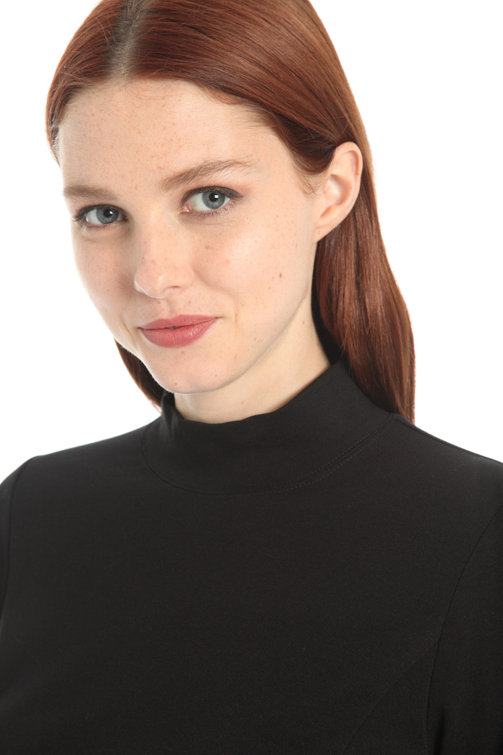 Faux-leather dress Intrend Faux-leather dress Intrend