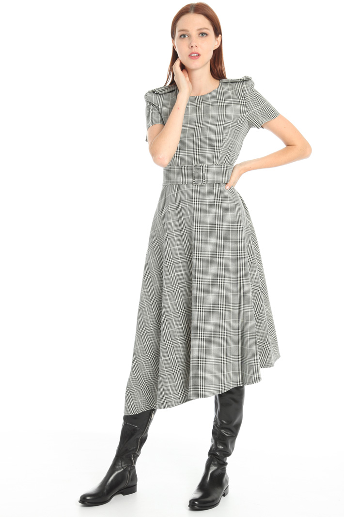 Asymmetrical midi dress Intrend Asymmetrical midi dress Intrend