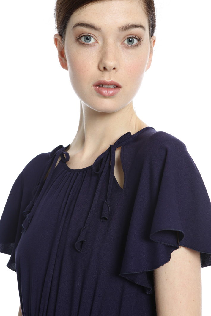 Viscose sablé dress Intrend Viscose sablé dress Intrend