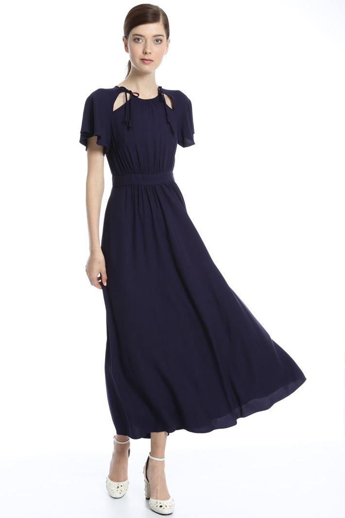 Viscose sablé dress Intrend Viscose sablé dress Intrend