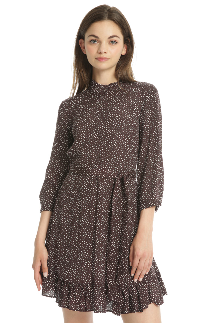 Fluid jacquard dress Intrend Fluid jacquard dress Intrend