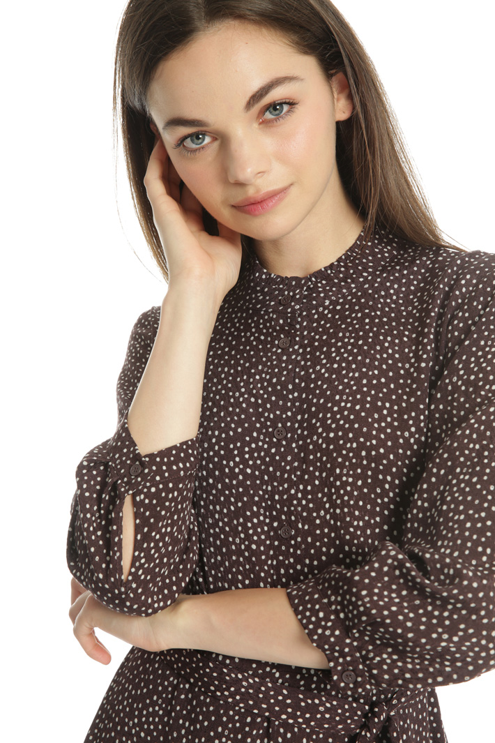Fluid jacquard dress Intrend Fluid jacquard dress Intrend