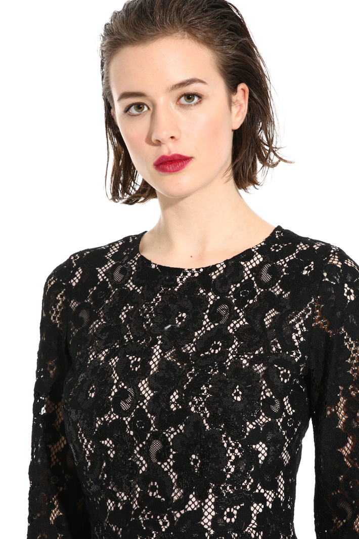 Floral lace dress Intrend Floral lace dress Intrend