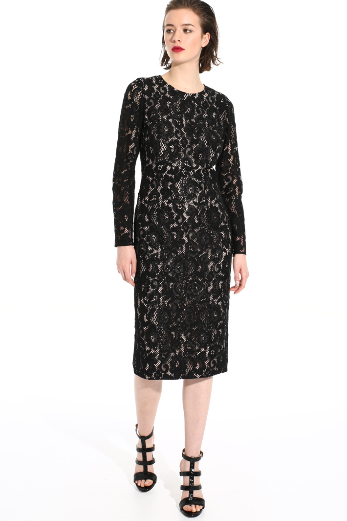 Floral lace dress Intrend Floral lace dress Intrend