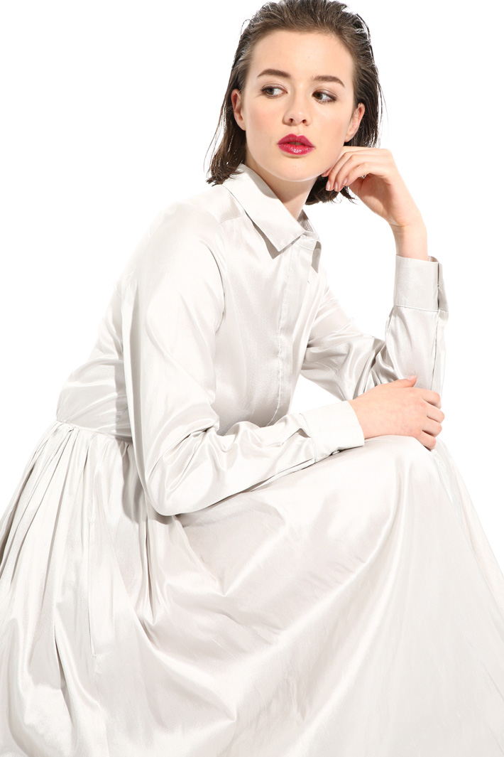 Silk chemisier dress Intrend Silk chemisier dress Intrend