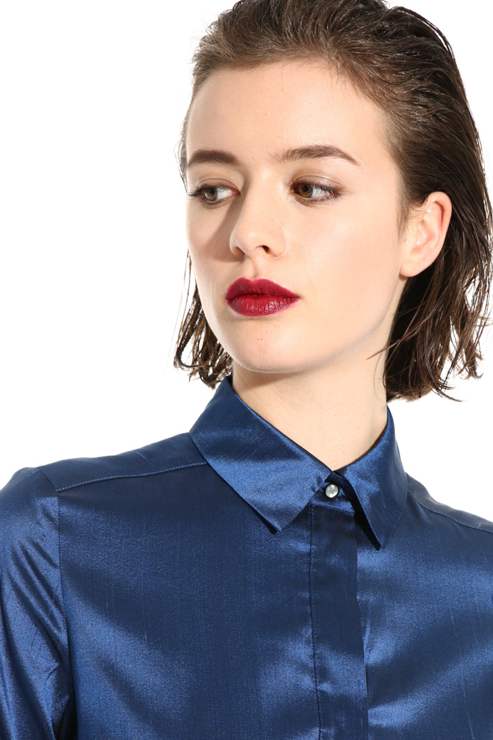 Silk chemisier dress Intrend Silk chemisier dress Intrend