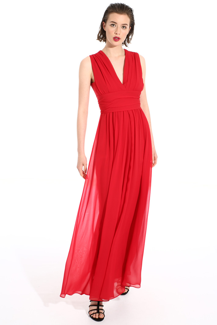 Silk georgette dress Intrend Silk georgette dress Intrend