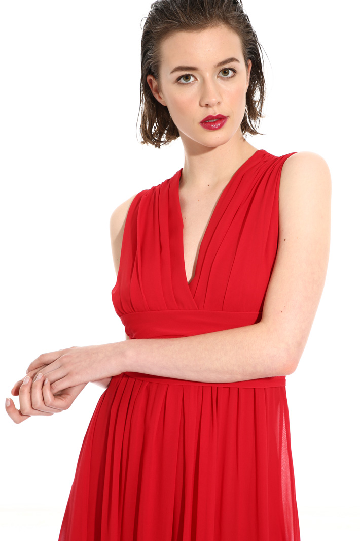 Silk georgette dress Intrend Silk georgette dress Intrend