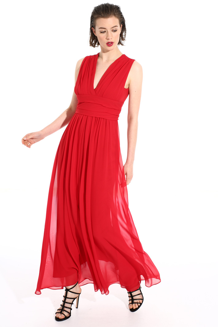 Silk georgette dress Intrend Silk georgette dress Intrend