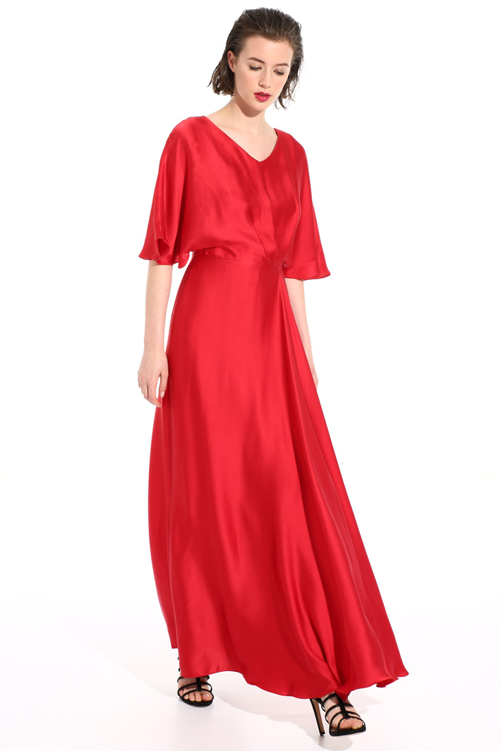 Long silk dress Intrend Long silk dress Intrend