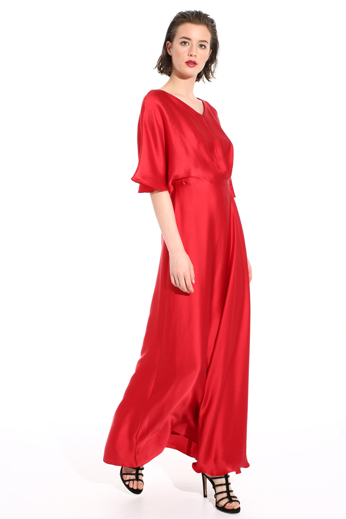 Long silk dress Intrend Long silk dress Intrend