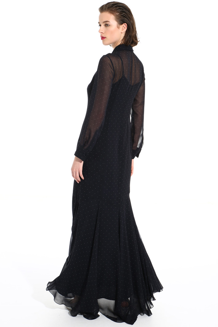 Pure silk chemisier dress Intrend Pure silk chemisier dress Intrend
