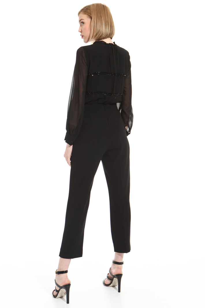 Silk and triacetate jumpsuit Intrend Silk and triacetate jumpsuit Intrend