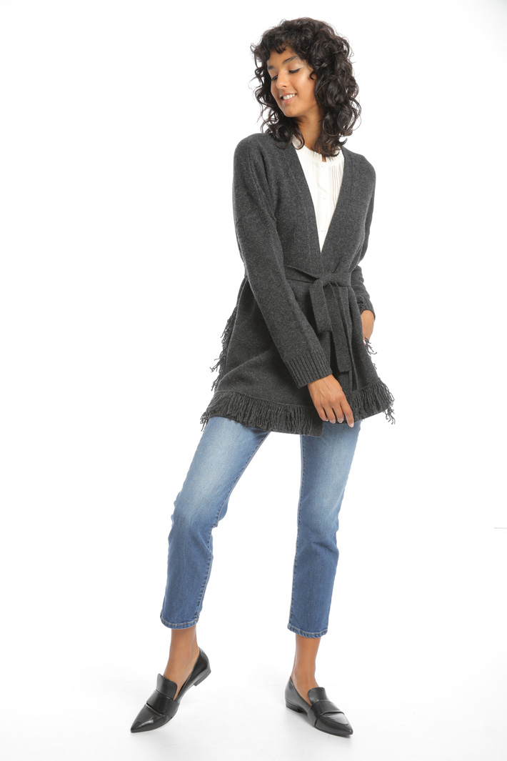 Fringed cardigan Intrend Fringed cardigan Intrend