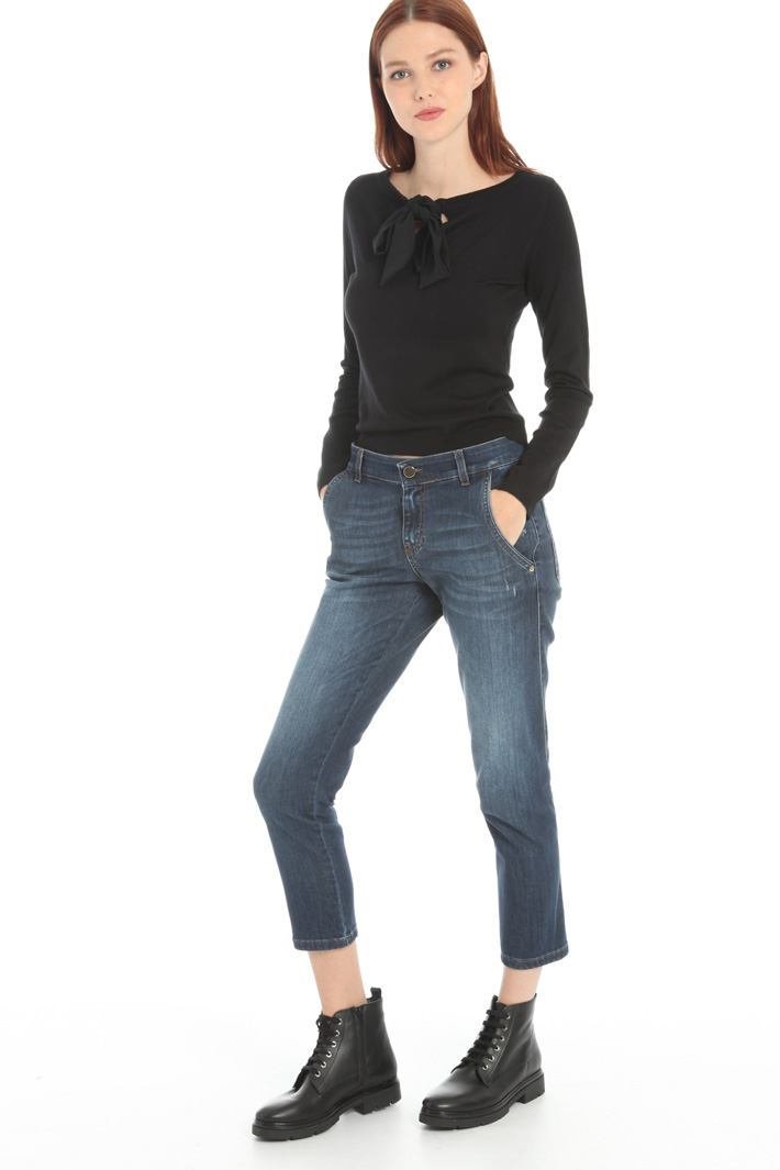 Bow-tie sweater Intrend Bow-tie sweater Intrend