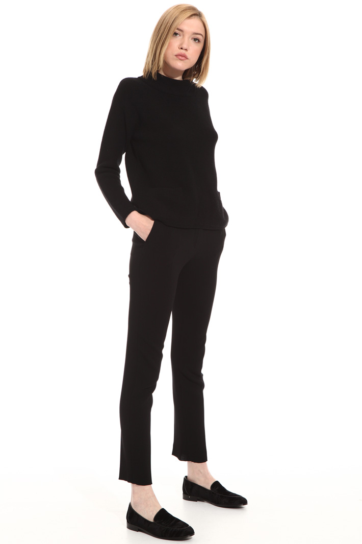 Funnel neck sweater Intrend Funnel neck sweater Intrend
