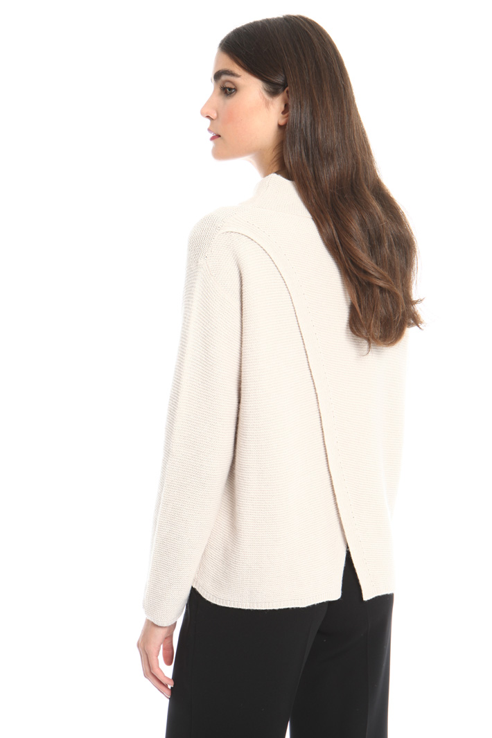 Overlay panel sweater Intrend Overlay panel sweater Intrend