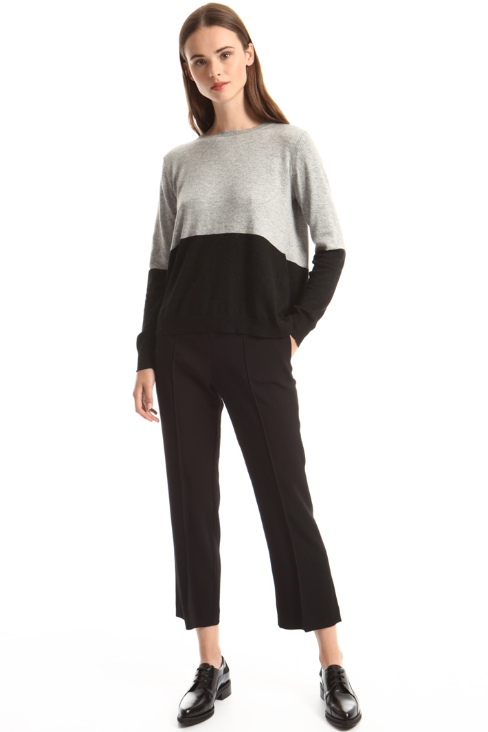 Colour block sweater Intrend Colour block sweater Intrend