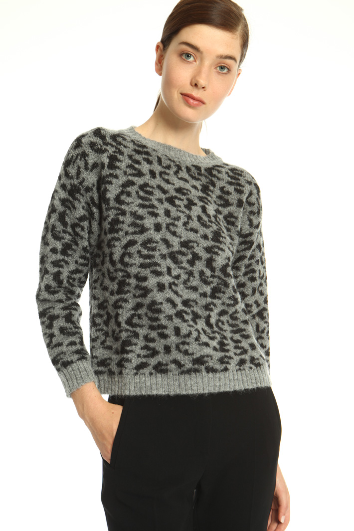 Alpaca and mohair sweater Intrend Alpaca and mohair sweater Intrend