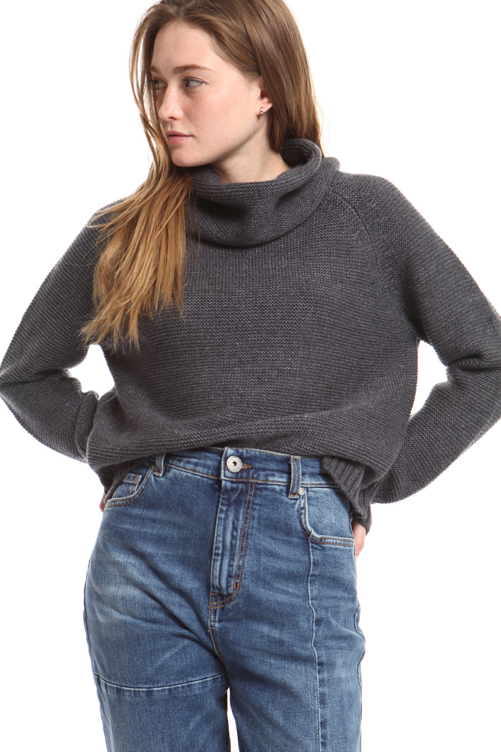 Wool blend yarn sweater Intrend Wool blend yarn sweater Intrend
