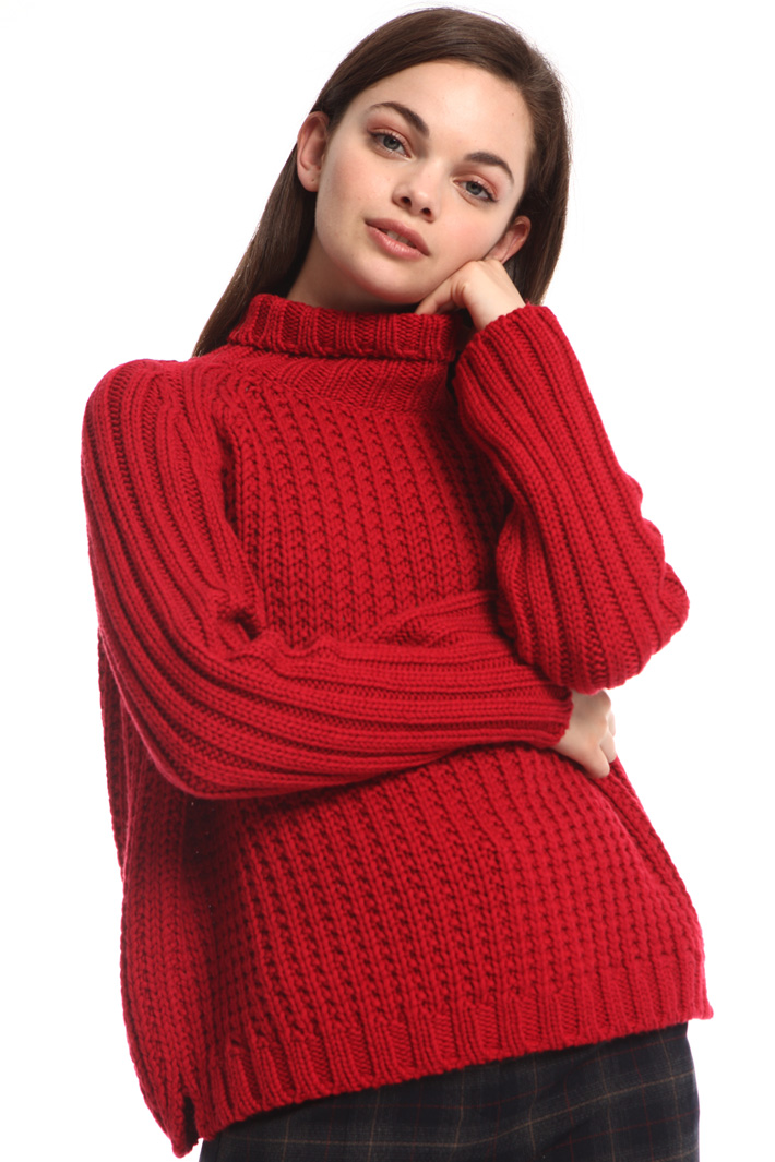 Wool turtleneck sweater Intrend Wool turtleneck sweater Intrend