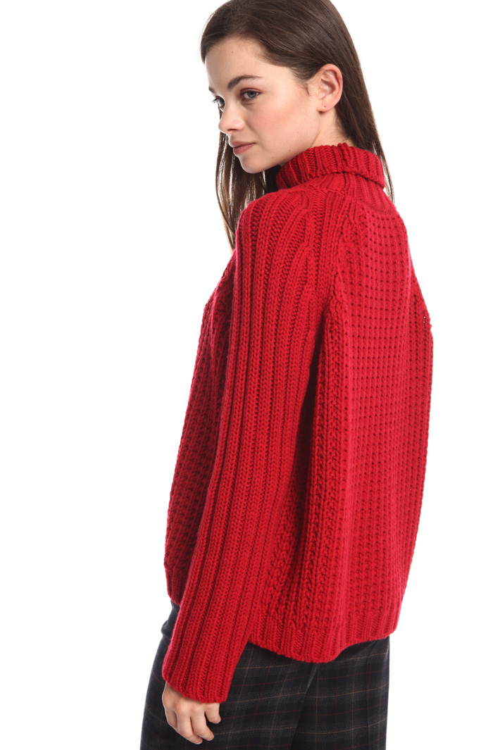 Wool turtleneck sweater Intrend Wool turtleneck sweater Intrend