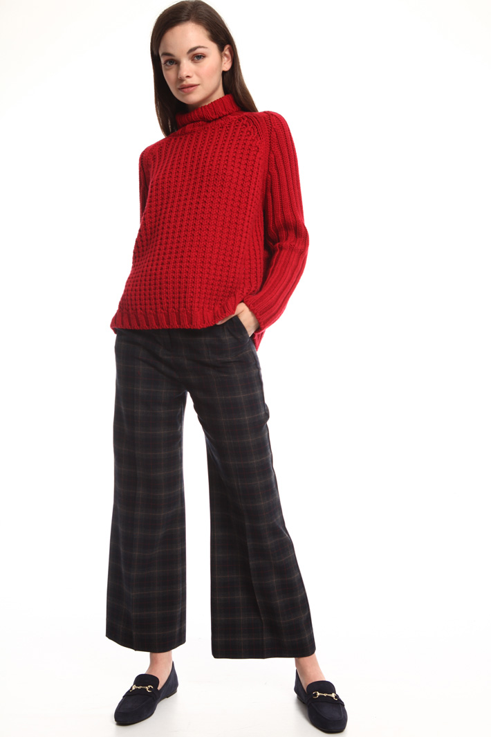 Wool turtleneck sweater Intrend Wool turtleneck sweater Intrend
