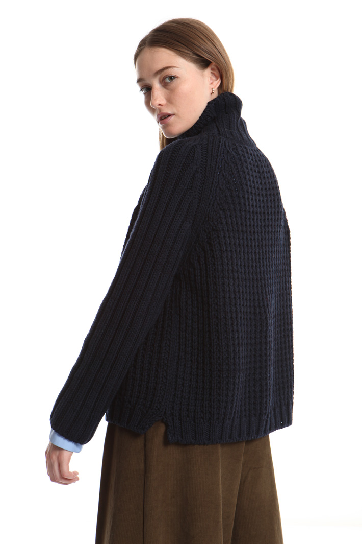 Wool turtleneck sweater Intrend Wool turtleneck sweater Intrend
