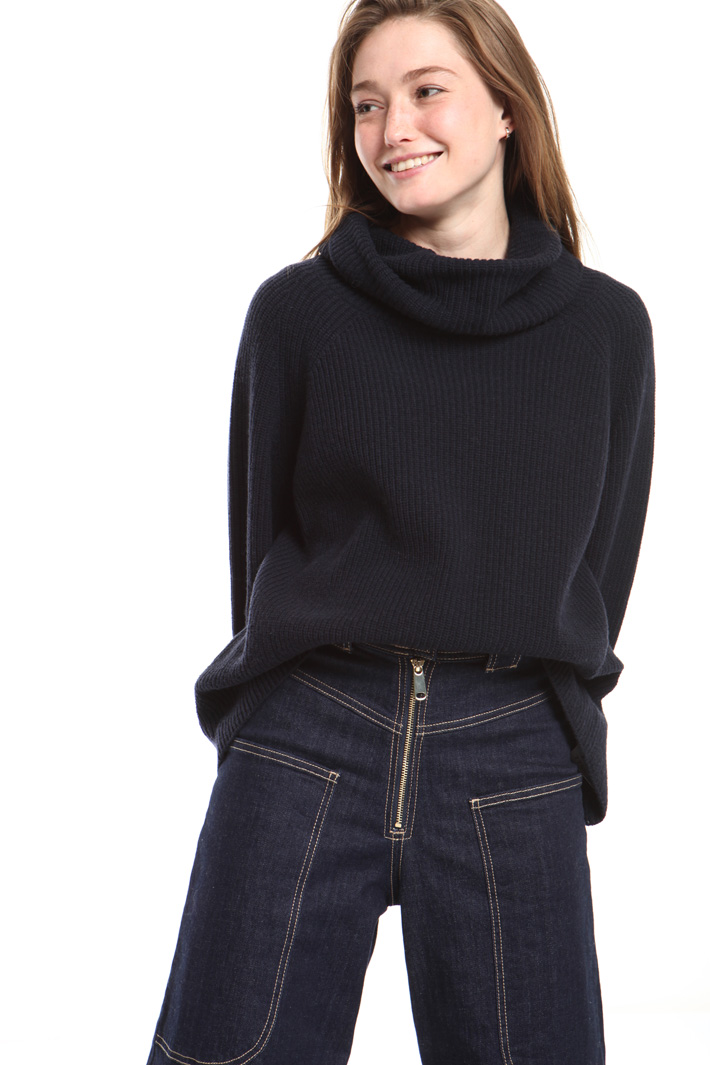Pure wool turtleneck sweater Intrend Pure wool turtleneck sweater Intrend